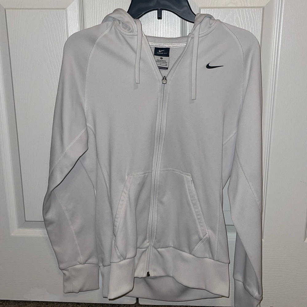 Women’s size Small / white Nike zip up jacket